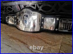 NWA UNITED STATES unpainted HEAVYWEIGHT WRESTLING CHAMPIONSHIP BELT ADULT size