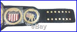 NWA United States Heavyweight Championship Leather Belt Adult Size FREE SHIPPING