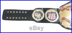 NWA United States Heavyweight Championship Leather Belt Adult Size FREE SHIPPING