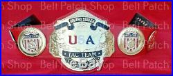 NWA United States Tag Team Heavyweight Wrestling Championship Replica Belt
