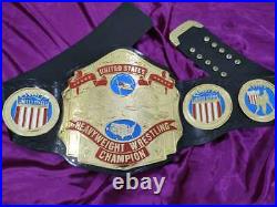 NWA United state heavyweight Championship belt adult 4mm thickness plates
