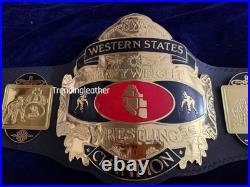 NWA WESTERN STATES CHAMPIONSHIP BELT ADULT Size Replica Zinc Plates