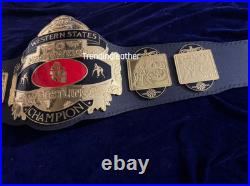 NWA WESTERN STATES CHAMPIONSHIP BELT ADULT Size Replica Zinc Plates