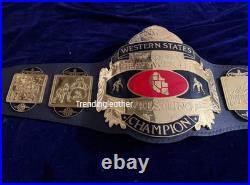 NWA WESTERN STATES CHAMPIONSHIP BELT ADULT Size Replica Zinc Plates