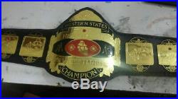 NWA Western States Heavyweight Wrestling Championship Belt Adult Size
