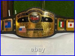 NWA World Heavyweight Championship Belt Title 2mm Metal plates