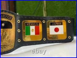 NWA World Heavyweight Championship Belt Title 2mm Metal plates