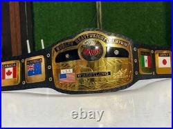 NWA World Heavyweight Championship Belt Title 2mm Metal plates