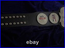 NWA World Junior Heavyweight Wrestling Championship Belt Adult size 2mm ZINC