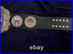 NWA World Junior Heavyweight Wrestling Championship Belt Adult size 2mm ZINC