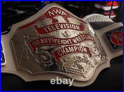 NWA World Television Championship, White Leather 4mm Zinc, Pro Wrestling NWA WCW