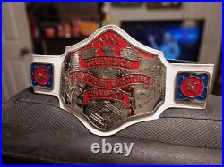 NWA World Television Championship, White Leather 4mm Zinc, Pro Wrestling NWA WCW