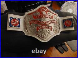 NWA World Television Championship, White Leather 4mm Zinc, Pro Wrestling NWA WCW