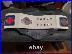 NWA World Television Championship, White Leather 4mm Zinc, Pro Wrestling NWA WCW