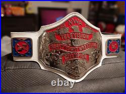 NWA World Television Championship, White Leather 4mm Zinc, Pro Wrestling NWA WCW
