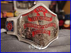 NWA World Television Championship, White Leather 4mm Zinc, Pro Wrestling NWA WCW