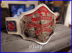 NWA World Television Championship, White Leather 4mm Zinc, Pro Wrestling NWA WCW