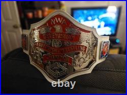 NWA World Television Championship, White Leather 4mm Zinc, Pro Wrestling NWA WCW