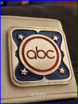 NWA World Television Championship, White Leather 4mm Zinc, Pro Wrestling NWA WCW