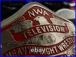 NWA World Television Championship, White Leather 4mm Zinc, Pro Wrestling NWA WCW