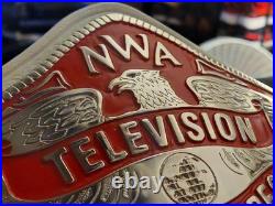 NWA World Television Championship, White Leather 4mm Zinc, Pro Wrestling NWA WCW