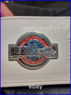 NWA World Television Championship, White Leather 4mm Zinc, Pro Wrestling NWA WCW