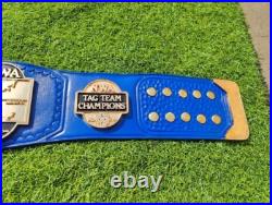 NWA World tag Team Cnc Hd 24kt Championship Title upgrade leather