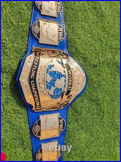 NWA World tag Team Cnc Hd 24kt Championship Title upgrade leather