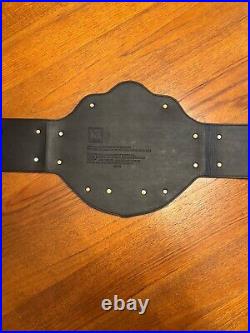 NWO Heavyweight WCW Championship Belt Replica Spray Painted Red Goldberg