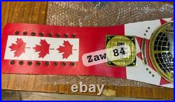 N. X. T Canada North America Heavyweigjt Wrestling Championship Belt 2mm Replica