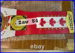 N. X. T Canada North America Heavyweigjt Wrestling Championship Belt 2mm Replica