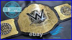 New 2023 World Heavyweight Championship Replica Title Brass Belt Adult Size 2mm