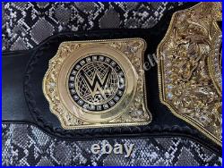 New 2023 World Heavyweight Championship Replica Title Brass Belt Adult Size 8mm