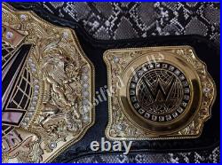 New 2023 World Heavyweight Championship Replica Title Brass Belt Adult Size 8mm