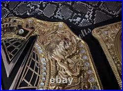 New 2023 World Heavyweight Championship Replica Title Brass Belt Adult Size 8mm