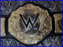 New 2023 World Heavyweight Championship Replica Title Brass Belt Adult Size 8mm