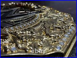 New 2023 World Heavyweight Championship Title Replica Wrestling Belt 4MM Diecast