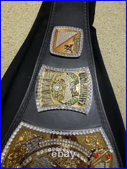 New! 56 WWE Championship Belt Spinner Replica 2014 WithJewels Authorized Official