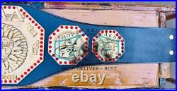 New AAA Mexico World Heavyweight Wrestling Championship Belt 2MM Replica