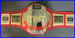 New AEW TNT Championship Wrestling Replica Leather Belt Original Leather Strap