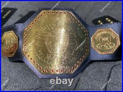 New Aaa Mexico Wrestling Championship Replica Belt 2mm Brass