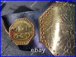 New Aaa Mexico Wrestling Championship Replica Belt 2mm Brass
