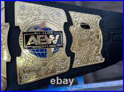 New Aew International Championship Belt Aew Replica Wrestling Title 2mm Brass