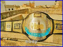 New Aew Tbs Women Dynamite Wrestling Championship Replica Belt Adult Dual Plate