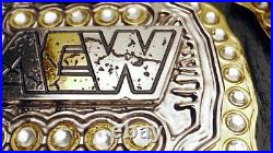 New Aew Title All Elite Wrestling Championship Belt Adult Size Wwe Replica Belt