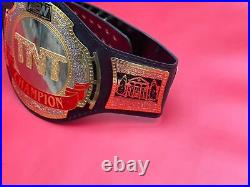 New Aew Tnt Belt Wrestling Championship Black Leather Replica Belt Free Shipping