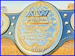 New Aew Wrestling Womens World Heavyweight Championship Replica Belt Adult Dual