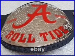 New Alabama Roll Tide Championship Adult Size American Football Fan Belt Metal