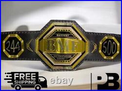 New BMF Wrestling Championship Belt 2mm Brass