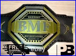 New BMF Wrestling Championship Belt 2mm Brass